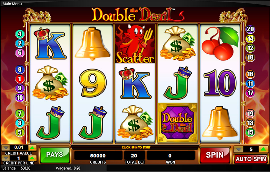 Double The Devil Slot Machine
