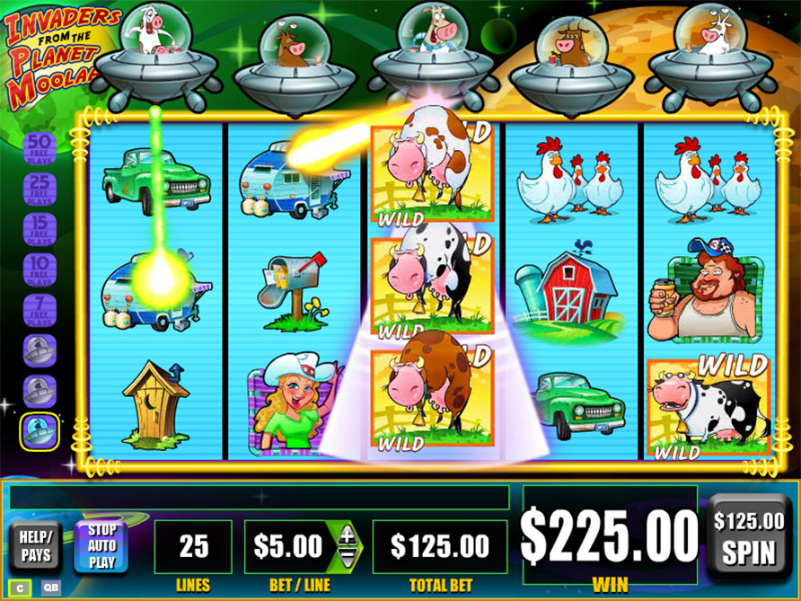 Return of invaders planet moolah free slot