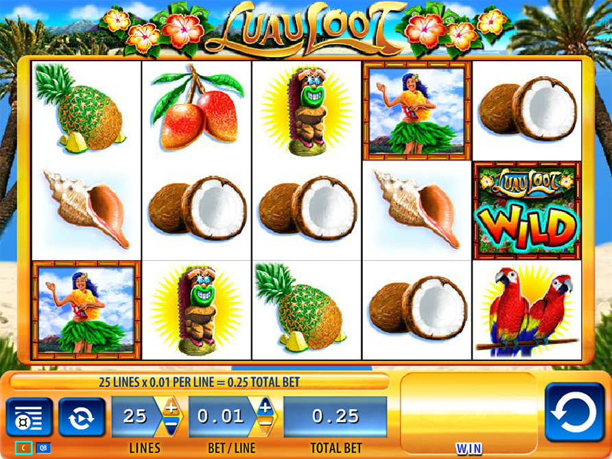 Play Luau Loot Slots Online  PlayMillion Slots Games